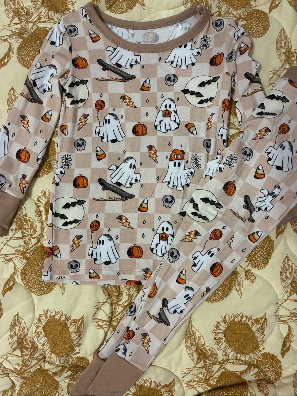 Halloween bamboo pjs